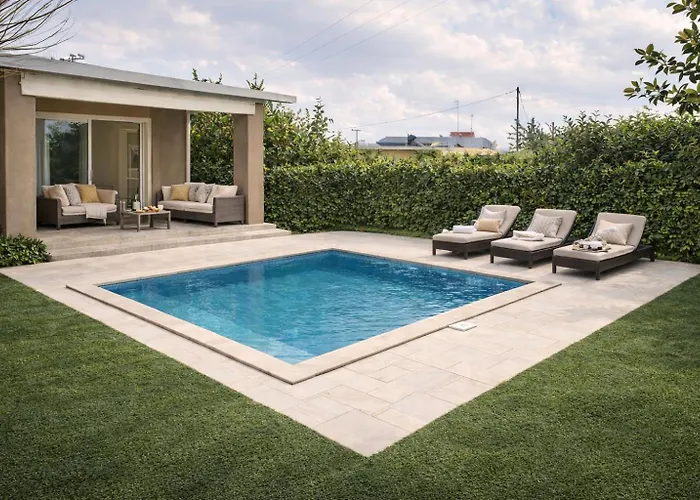 Sea Breeze & Nature Heated Pool Tatil Evi Kremastí