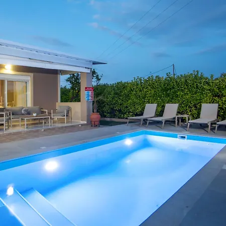 Sea Breeze & Nature Villa, With Heated Pool And Garden Retreat * Кремасти